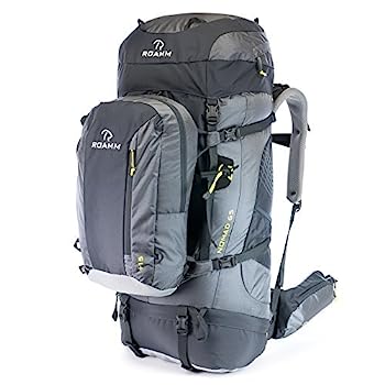 【中古】【インポート品・未当て嵌める】Roamm Nomad 65 +15背嚢 - 取りはずし能力のあるなデイパック付き添い人80Lリッター内部的ひな形容器に並べる - 難民キャンプ、山歩き、うしろ側荷造り、