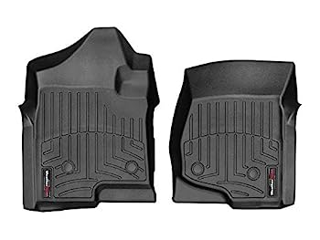 【中古】【輸入品・未使用】WeatherTech フロントフロアライナー ブラック シボレー シルバラード 08-14｜スカイマーケットプラス