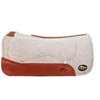 【中古】【インポート品・未当てはめる】Southwestern Equine OrthoRide 多役立つこと乗り馬用1in厚ウールサドルパッド 32 x 31