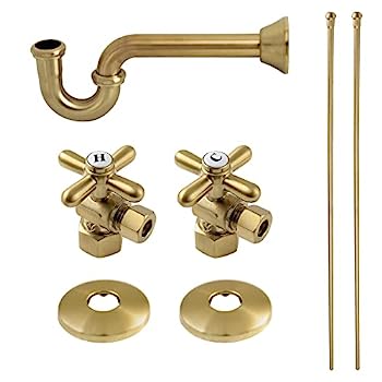 【中古】【インポート品・未当て嵌める】Kingston Brass KPK107P トリムスケープ 配管工業振り出し一揃いの道具 ジャズバンド 無光沢金管楽器