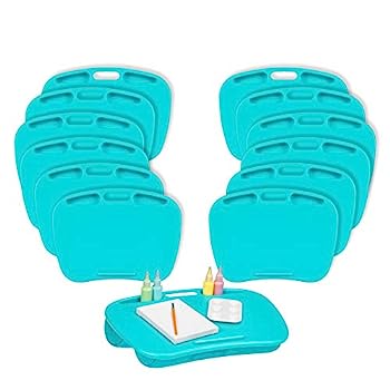 【中古】【輸入品・未使用】LapGear MyDesk ラップデスク デバイスレッジと電話ホルダー付き 12個パック ターコイズ｜スカイマーケットプラス
