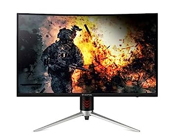 【中古】【輸入品・未使用】AOPEN 27HC2R Pbmiiphx 27インチ 1500R カーブ フルHD (1920 x 1080) 165Hz モニター AMD Radeon FREESYNC テクノロジー(ディスプレイポート、HD|スカイマーケットプラス