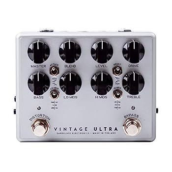 【中古】【インポート品・未当て嵌める】Darkglass Electronics Vintage Ultra V2 with AUX インチ 軍事基地用プリアンプ/DI 厚地の外套運転