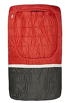 【中古】【輸入品・未使用】Sierra Designs フロントカントリーベッド:ジッパーレス20度合成ダブルスリーピングバッグ、レッド/ブラック