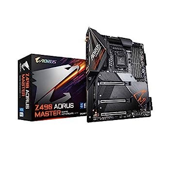 【中古】【インポート品・未当て嵌める】GIGABYTE Z490 AORUS MASTER お母さんゲーム盤 ATX [Intel Z490手当て仕掛ける積み上げる] MB4932