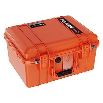 【中古】【輸入品・未使用】PELICAN(ペリカン) 1507 エアケース フォーム付き プレスアンドプルラッチ オレンジ 24L [015070-0001-150] 1507 Air Case with Form Press and｜スカイマーケットプラス