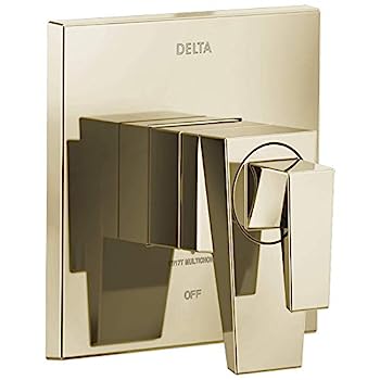 【中古】【輸入品・未使用】DELTA FAUCET T17043-PN Trillian Monitor 17シリーズ バルブトリムのみ 光沢ニッケル｜スカイマーケットプラス