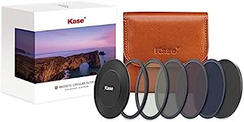 【中古】【輸入品・未使用】Kase Wolverine 58mm Pro ND スタックキャップキット 磁気耐衝撃強化ガラスフィルター 磁気CPL ND8 ND64 ND1000レンズキャップ&ケース58
