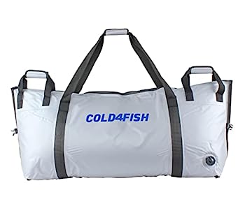 【中古】【インポート品・未当てはめる】COLD4FISH 大型キルバッグ 坦々たる下つ方 80L 断熱魚空調設備御徒面子 携帯型 雨合羽 目こぼし押しとどめる 魚御徒面子 氷を冷たく保つ 24第四次元以上