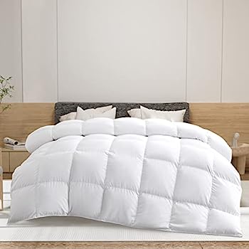 【中古】【インポート品・未当て嵌める】puredown? 綿毛布団 キングサイズ 飛び切りの生あたたかいさ 綿毛布団 泊まり寄せ合わせ ウルトラソフトシェル ふわふわ 寝具 掛け布団 冬 他所他所しい時節に