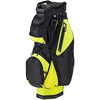 【中古】【インポート品・未当て嵌める】Sun Mountain 2022 シンクカートバッグ 黒いこと/黄色