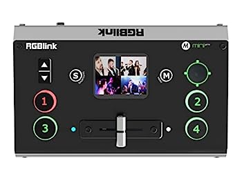 【中古】【輸入品・未使用】RGBlink mini-pro デュアルチャンネル 4K ビデオスイッチャー
