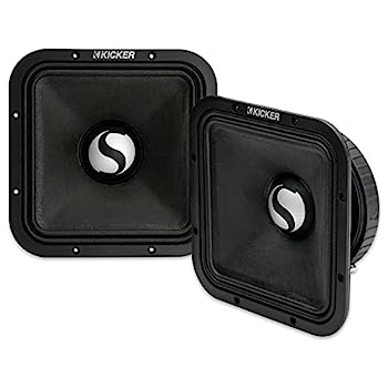 【中古】【輸入品・未使用】KICKER ST9MR 9インチ (229mm) ストリートシリーズ スクエア ミッドレンジ ペア 4オーム