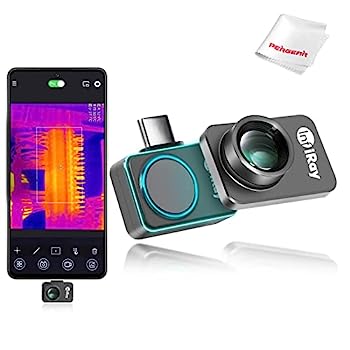 【中古】【輸入品・未使用】InfiRay Xinfrared P2 Pro サーマルカメラ Android 9.0以降対応 磁気マクロレンズ付き Android Type-C スマートフォン用 9gフルメタルボディ 25H｜スカイマーケットプラス