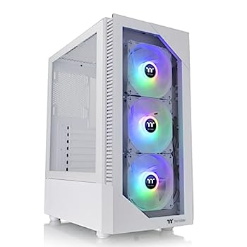 【中古】【輸入品・未使用】Thermaltake View 200 TG Snow ARGB マザーボード同期 ATX 強化ガラス ミッドタワー コンピューターケース 3x120mm フロントARGBファン CA-1X3-0｜スカイマーケットプラス 34,383円