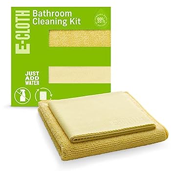 【中古】【インポート品・未当て嵌める】e-cloth バスルームパック 2枚入り口・入口 【バスルームクロス・グラスポリッシュクロス】 201149