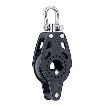 【中古】【輸入品・未使用】HARKEN (ハーケン) 40mm Single/Swivel/Becket Block カーボ シングル/スイブル/ベケ ブロック #2637 2637