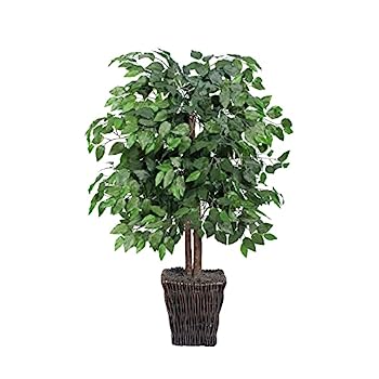 【中古】【インポート品・未当て嵌める】Vickerman TBU0140-0414 4\u0027 Ficus インチ Square Willow Container
