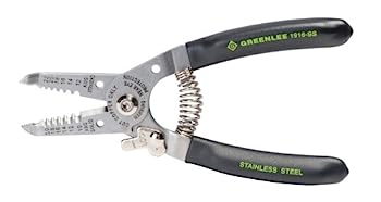 【中古】【輸入品・未使用】(Stainless Wire Stripper and Cutter, 10-20AWG) - Greenlee 1916-ss Stainless Wire Stripper And Cutter, 10-20awg, 15cm New