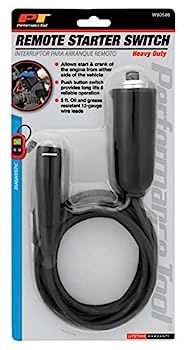 【中古】【輸入品・未使用】Performance Tool W80586 高耐久 リモートスターター 車 トラック エンジン用 プッシュボタンスイッチと5フィートのワイヤーリード付き ブラック|スカイマーケットプラス
