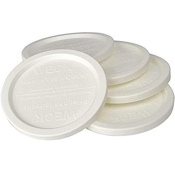 【中古】【輸入品・未使用】WECK JAR 5 PACK KEEP FRESH PLASTIC LIDS, 5 PACK (LARGE = 4", 100mm) Fits models 738, 739, 740, 741, 742, 743, 744, 745, 748, 974|スカイマーケットプラス