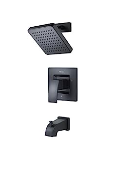 【中古】【輸入品・未使用】Pfister LG89-8DFB Kenzo 1ハンドル タブとシャワートリム マットブラック LG898DFB 1