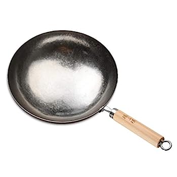 【中古】【輸入品・未使用】臻三? Zhangqiu アイロン ポット ハンドメイド アイアン ポット ライト トーン オン 中国 中華 なべ 先端 伝統的 昔ながら 中華 なべ ホーム 34