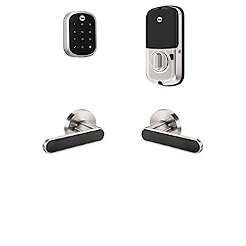 【中古】【インポート品・未当て嵌める】Yale Security B-YRD256-ZW-KCB-619 Yale Assure Lock SL Z縮くれる付き添い人 Kincaid BK リングアラーム かっこ良い肌ざわり映写幕 デッド雄捻子 マ