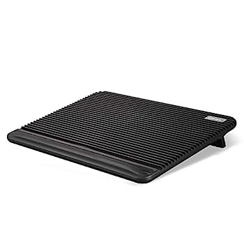【中古】【インポート品・未当て嵌める】Laptop Cooling Pad, Coolertek USB Powered Laptop Cooler, 2 Blue Silent Big Fans, Height Adjustable Non-Slip Laptop Stand with Dual USB USBグッズ-PCアクセサリー-その他