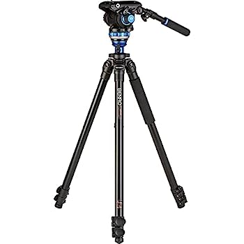 【中古】【輸入品・未使用】Benro A2573F アルミニウム三脚 S6PROビデオヘッド付き|スカイマーケットプラス