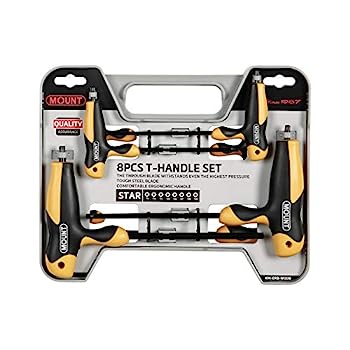 【中古】【インポート品・未当て嵌める】マウント T9-T40 T手持ち部分 トルクスキーセット 労働者階級遣りかた スターキーレンチ 万物の霊長科学技術手持ち部分 CR-V アロイ鋼 ポータブルドライバーツールキット 収