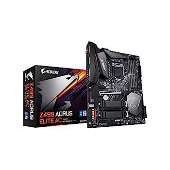 【中古】【輸入品・未使用】GIGABYTE Z490 AORUS Elite AC (Intel LGA1200/Z490/ATX/2xM.2 サーマルガード/Realtek ALC1200/SATA 6Gb/s/USB 3.2 Gen 2/Intel 802.11ac/2.5 G|スカイマーケットプラス
