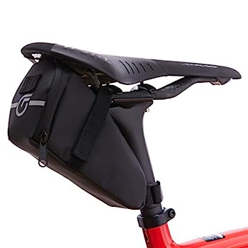 【中古】【輸入品・未使用】Cycle Factor 防水自転車サドルバッグ 空気力学的な自転車座席下ポーチ マウンテン/ビーチ/ロードバイク用 反射裏地 内部メッシュバッグ\u0026キーホ