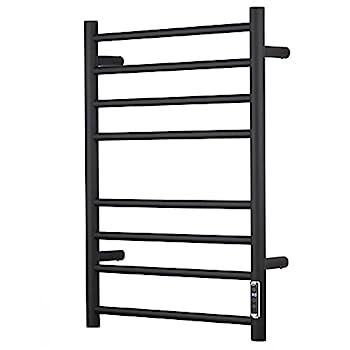 【中古】【輸入品・未使用】SHARNDY Towel Warmer with Built-in Timer ETW44-2S for Bathroom Wall Mounted Bath Towel Heater Plug-in Electric Heated Towel Rack Black｜スカイマーケットプラス