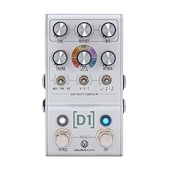 【中古】【輸入品・未使用】WALRUS AUDIO ウォルラスオーディオ MAKO Series: D1 High-Fidelity Stereo Delay V2 ディレイ WAL-MAKO/D1V2｜スカイマーケットプラス