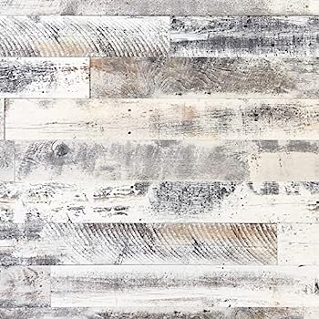 【中古】【輸入品・未使用】From The Forest | Wallplanks Originals ? DIY簡単な剥がして貼るだけ (ファームハウスホワイト)…