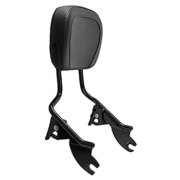 【中古】【輸入品・未使用】Hogworkz? 取り外し可能なトールシーシーバーバックレスト - 2009-2022 ハーレーダビッドソン ストリートグライド ロードキング エレクトラグラ