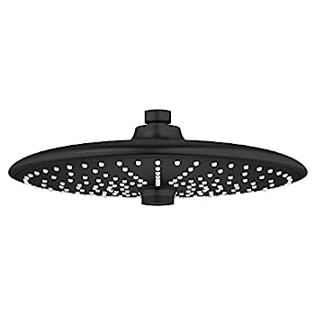 【中古】【インポート品・未当て嵌める】GROHE ユーフォリア シャワー上端 つや消し黒いこと 264562430