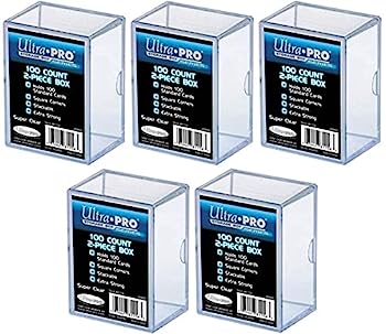 【中古】【輸入品・未使用】ULTRA PRO **(5x) 2-Piece Box** Holds 100 Cards Each PLASTIC STORAGE BOX Sports Cards & Gaming Decks 11,658円