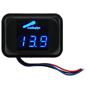 【中古】【輸入品・未使用】Audiopipe Digital Volt Meter 11.1-15.9V