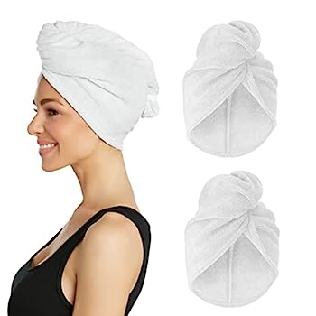 【中古】【輸入品・未使用】(White) - Turbie Twist Microfiber Hair Towel (2 Pack) 12,493円