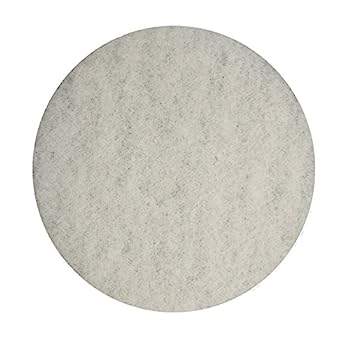 【中古】【輸入品・未使用】BISSELL BigGreen Commercial 437.051BG Polish Pad for BGEM9000 Easy Motion Floor Machine, 30cm, White