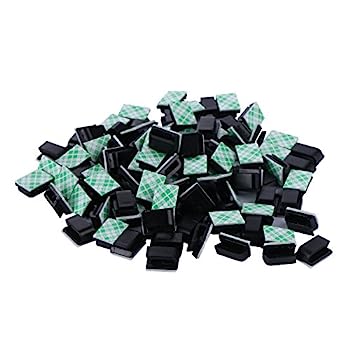 【中古】【輸入品・未使用】Xinca粘着ワイヤコードケーブルホルダーネクタイクリップオーガナイザドロップクランプ100個 CT-B｜スカイマーケットプラス