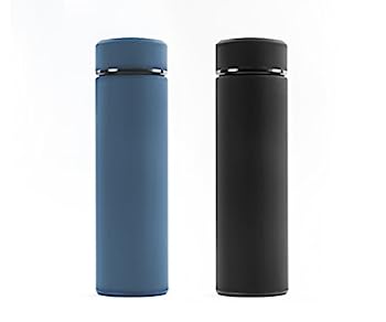 【中古】【輸入品・未使用】スポーツウォーターボトル17oz :セットof 2つのブラックとティールIce 24?hr/ホットfor 12?hr｜スカイマーケットプラス