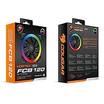 【中古】【インポート品・未当て嵌める】Cougar 油圧ボルテックス RGB FCB 120 粍 クーガーコアボックス用受け支える付き添い人落ち居る気違い
