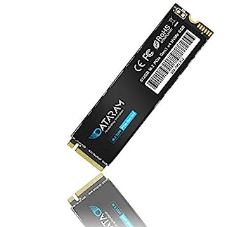 【中古】【輸入品・未使用】Dataram 内蔵SSD PCIe NVMe M.2 2280 ソリッドステートドライブ PCIe Gen3 8Gb/s (512GB) 19,549円
