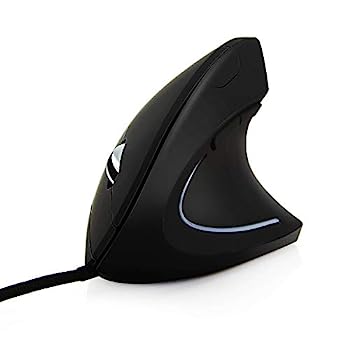 【中古】【輸入品・未使用】Ai5G 有線垂直マウス 調節可能 DPI ノートパソコン デスクトップ コンピュータ マウス 光学式マウス (右利き用)|スカイマーケットプラス