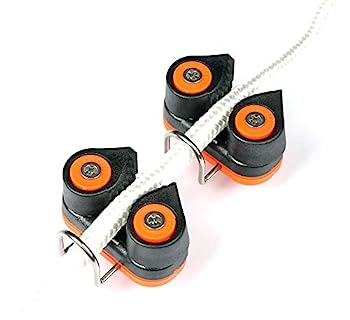 【中古】【インポート品・未当て嵌める】Mxeol マリーンカムクリート セーリング ファストエントリー レーシングヨット設備 伝達ルート大きさ最大限度5/8in (W/読みもの輪っか)