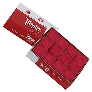 【中古】【輸入品・未使用】トゥイーテンマスターレッドビリヤードチョークボックス 12個入り｜スカイマーケットプラス