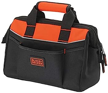 【中古】【輸入品・未使用】BLACK+DECKER Tool Bag, 12-inch (BDST500001APB)